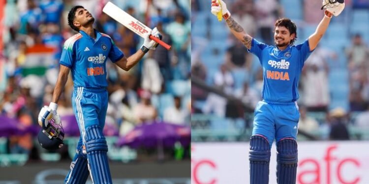 Shubman Gill and Ishan Kishan IND vs AFG Lucknow ODI