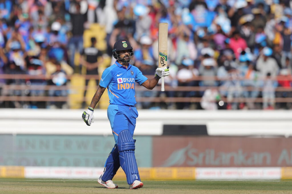 Shikhar Dhawan hundred
