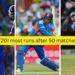Abhishek Sharma, Virat Kohli & Surya Kumar Yadav in T20I most runs after 50 matches list